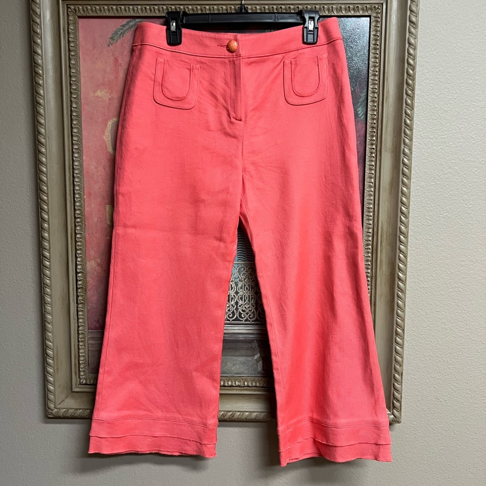 🪸La Vie Boheme Women's Coral Cropped Pants